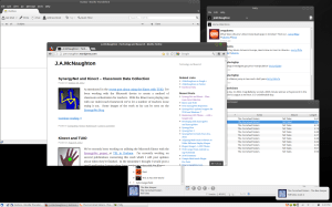 The Boomerang Duex theme with Googol buttons on Xubuntu 12.10