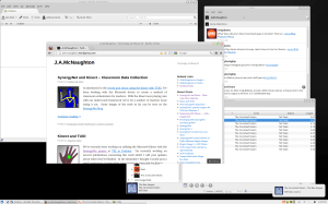 The Boomerang theme with Googol buttons on Xubuntu 12.10