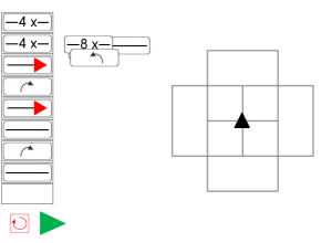An early prototype of the 'First Steps in Computer Science' app